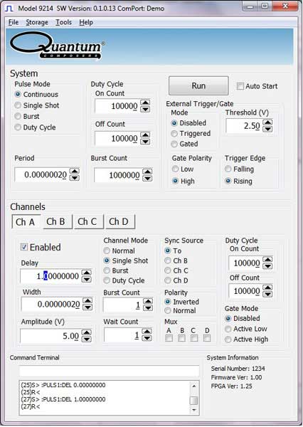 9200 Sapphire Series Delay Pulse Generator